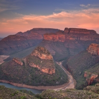 On the road: Drakensberg Mountains