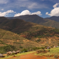 On the road: Drakensberg Mountains